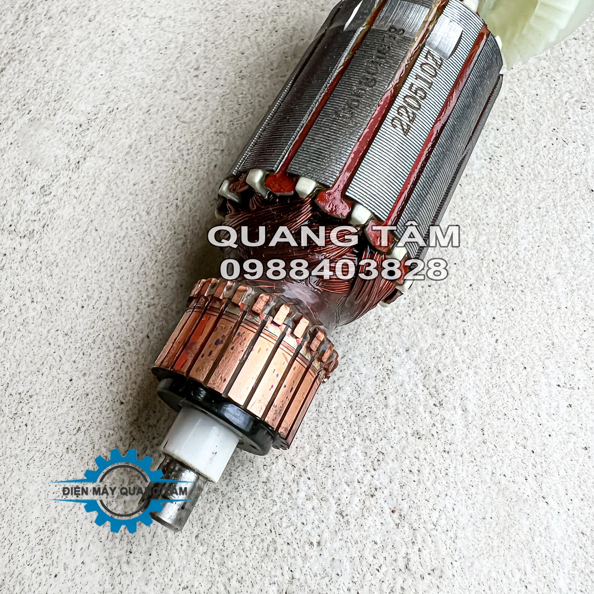 Rotor (Roto - Rô) Ren lắp Máy Mài Dongcheng DSM03-100A / DSM06-100 và DCA ASM03-100A / ASM06-100  [Chính Hãng]