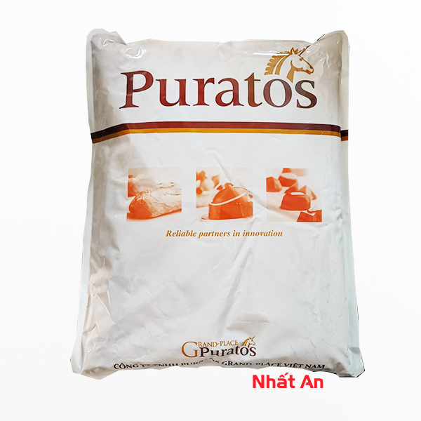 Bột trộn sẵn lúa mì đen - puravita dark rye puratos 1kg
