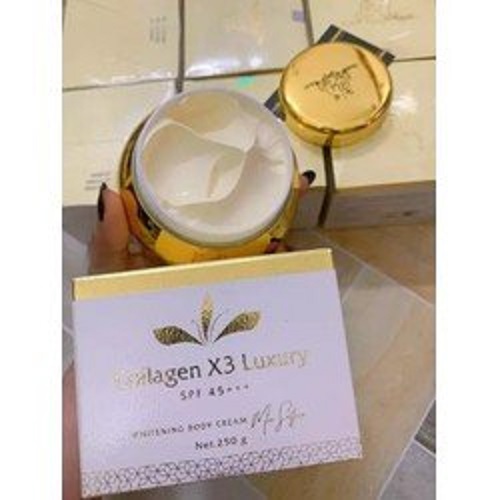 Kem body Collagen X3 Luxury  kích trắng( 100% chính hãng)