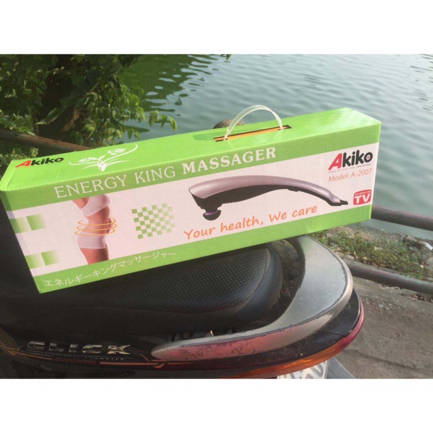 Máy mɑssage Cầm Tay Nhật Bản Akiko A-2007