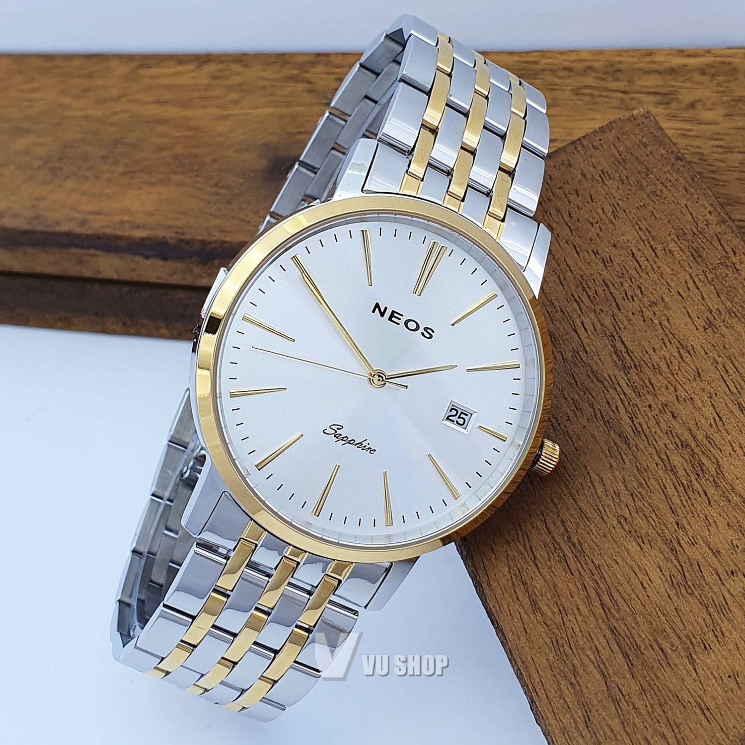 Genuine Neos N-30932M Men's Watch with Sapphire Glass