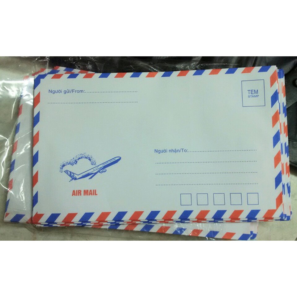 Phong bì bưu điên( thếp 100 tờ)