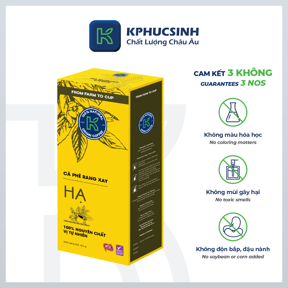 Roasted and Ground Coffee Specialty Pure Filtered Coffee K Ha 454g