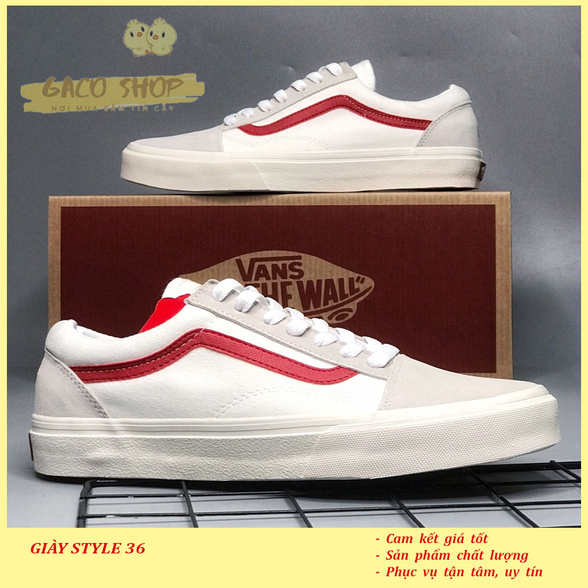 Giày thể thao Style 36 Sọc Đỏ [GACO SHOP]
