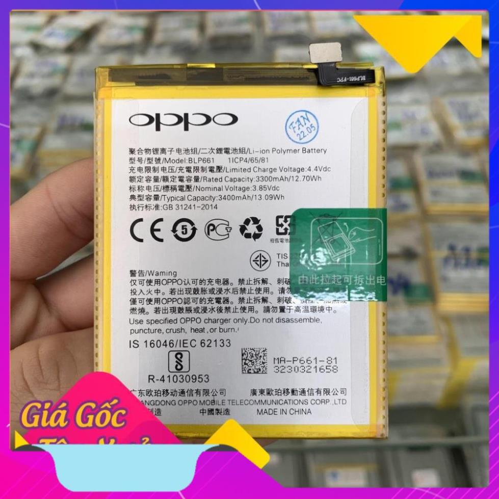 Pin oppo f7/ a3/ r15 mã blp661, dung lượng chuẩn anphat store pgst2