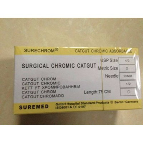 Chỉ tự tiêu catgut các số 4/0