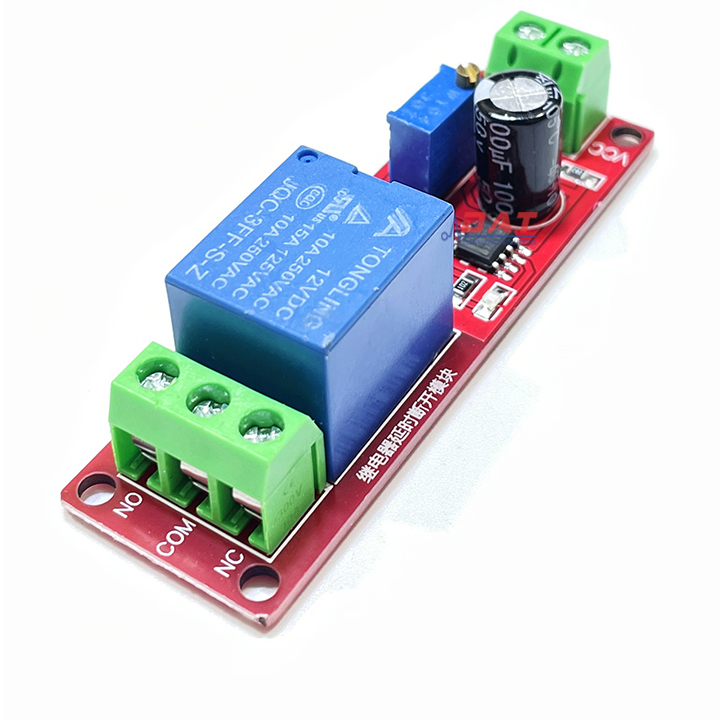 [HCM]Mạch Tạo Trễ Ngắt Relay 12V 1-10s