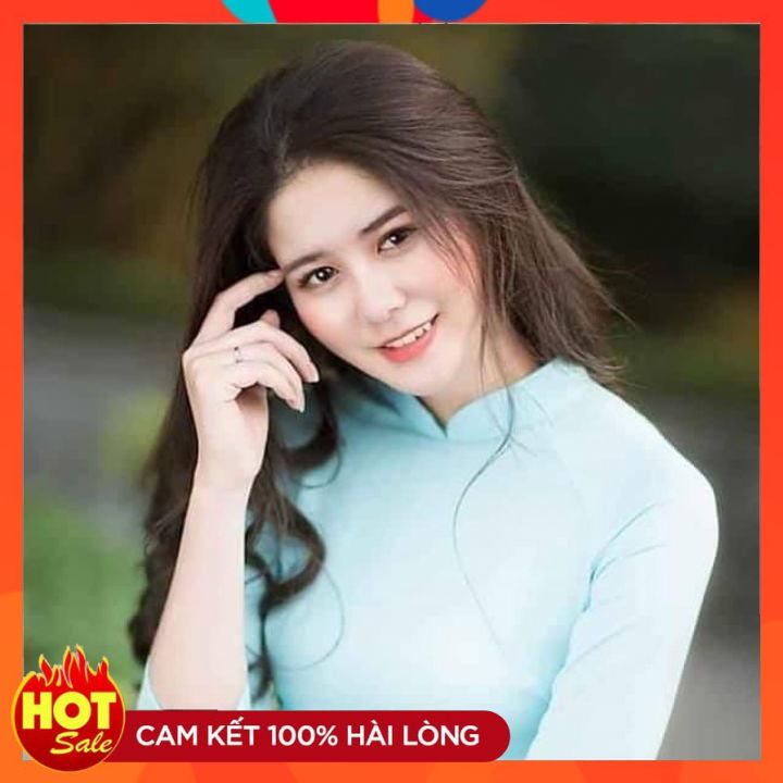 Áo dài truyền thống mẫu mới đẹp . giá rẻ chất lụa nhật mềm mịn , co giãn