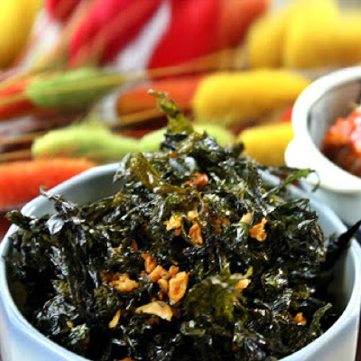 150gr RONG BIỂN CHÁY TỎI LON PET