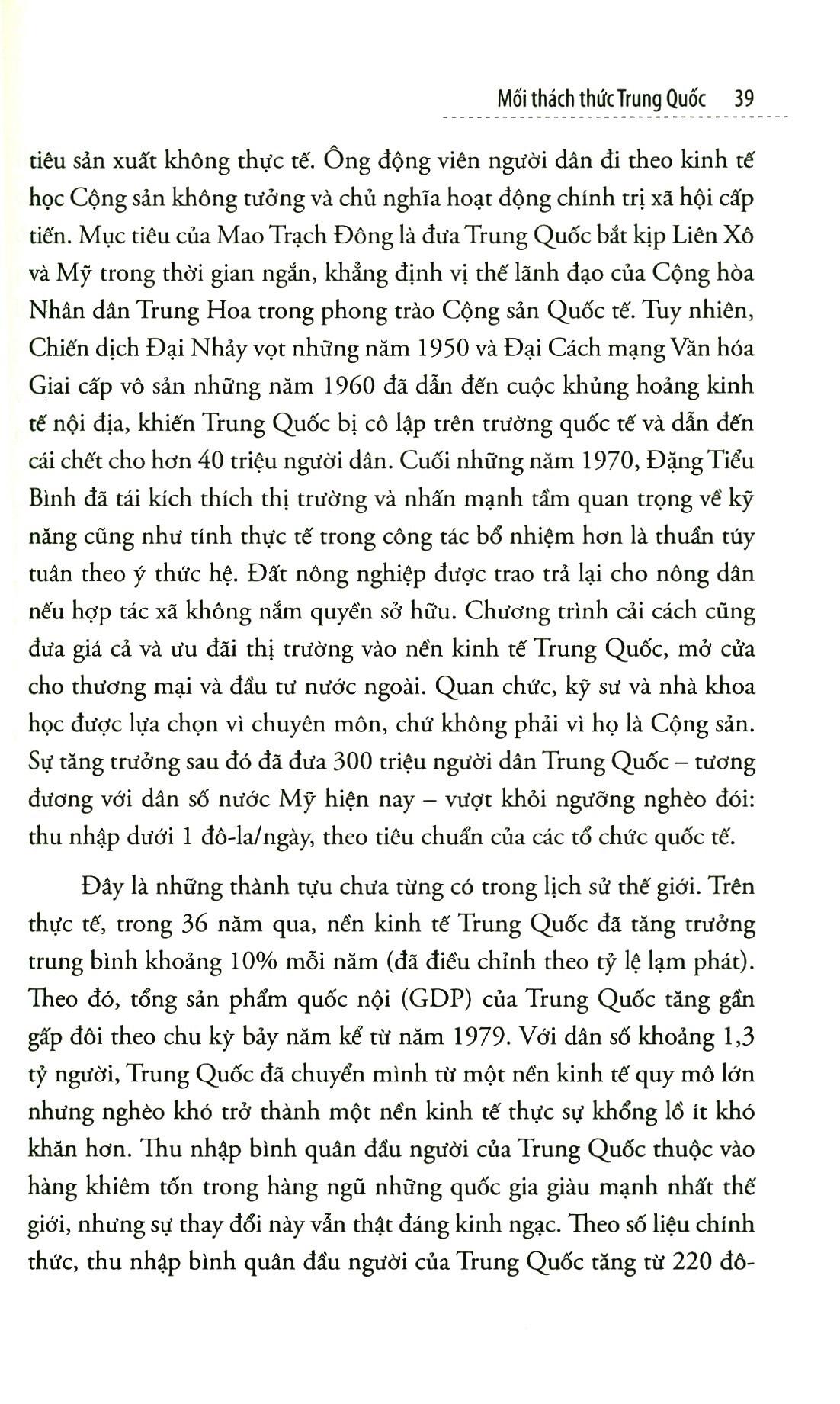 Sách - Mối thách thức Trung Quốc