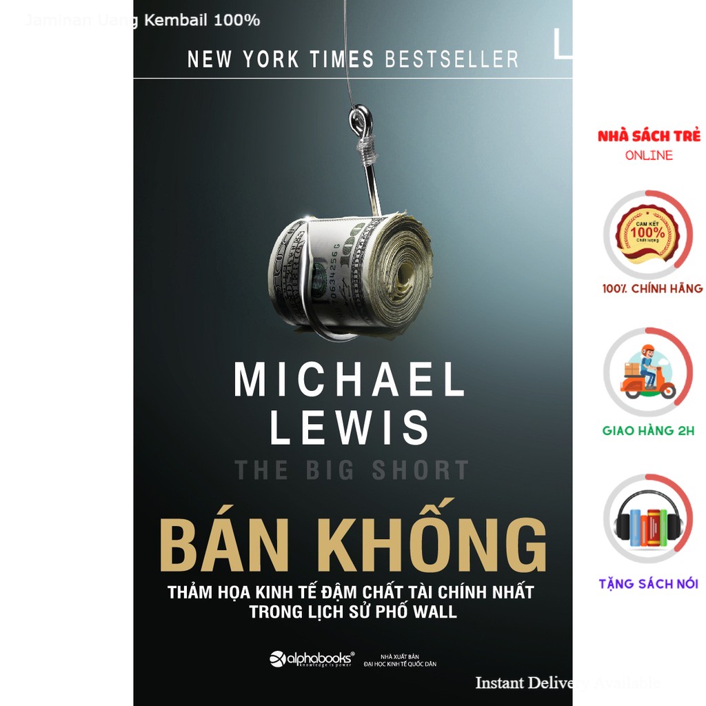 Sách - Bán Khống - Thảm họa kinh tế đậm chất tài chính nhất trong lịch sử phố Wall [AlphaBooks]