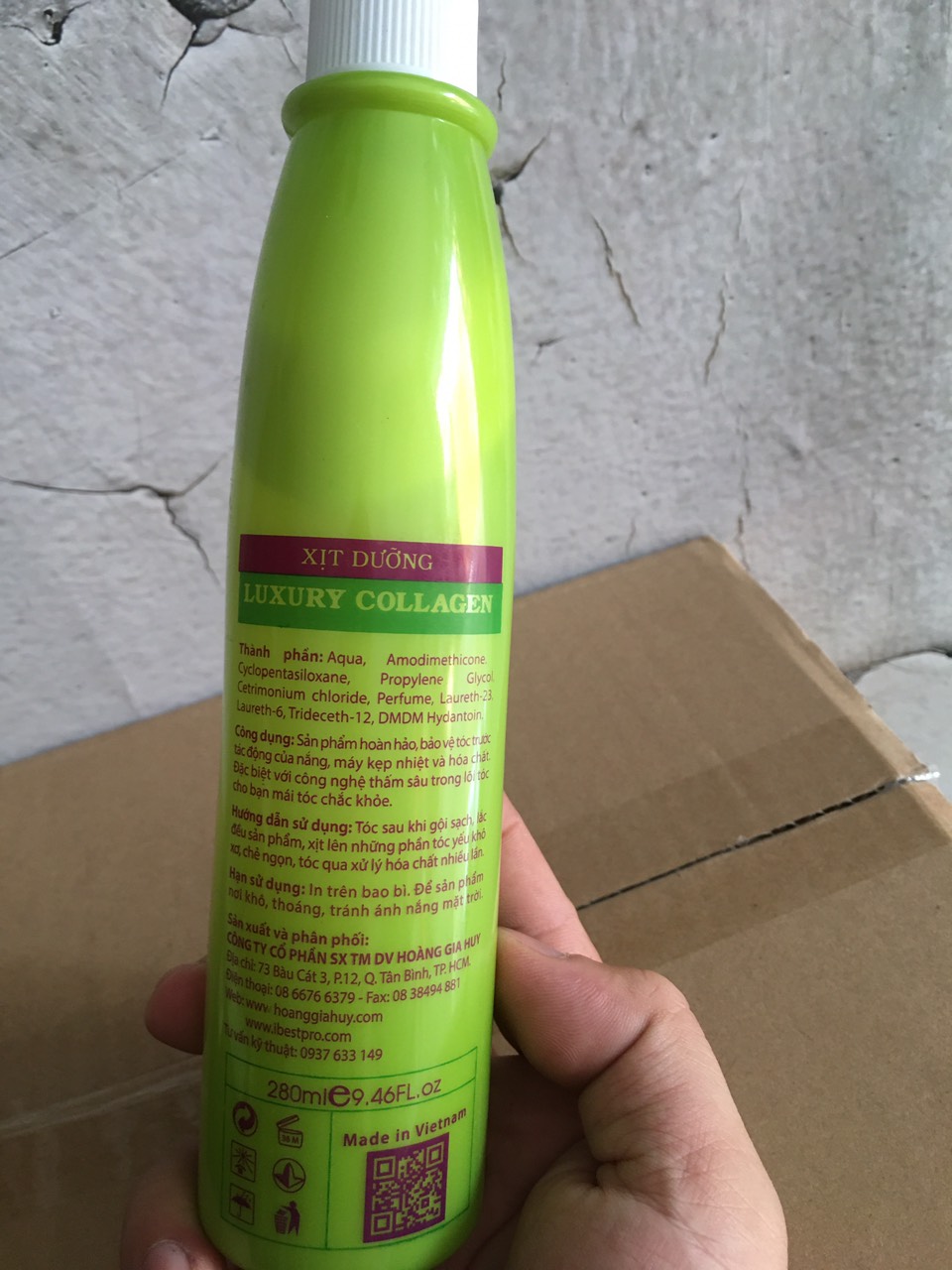 XỊT DƯỠNG iBEST LUXURY COLLAGEN 280ML