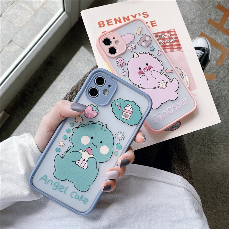 [HCM]Ốp iPhone Khủng Long Mê Kem iPhone 7/8/7Plus/8Plus/X/Xs Max/11/11 Pro/11 Pro Max - ốp iphone