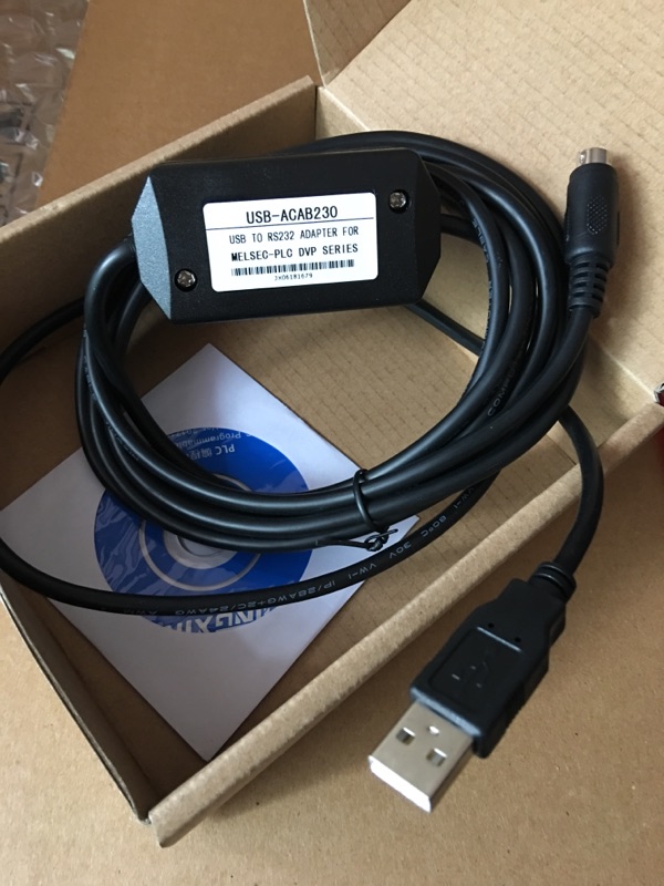 [HCM]Cáp lập trình USBACAB230 ( USB-XC) cho PLC Delta DVP ( PLC XINJE)