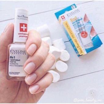 [HCM]Nước Sơn Dưỡng Móng Eveline 8in1 - Nga