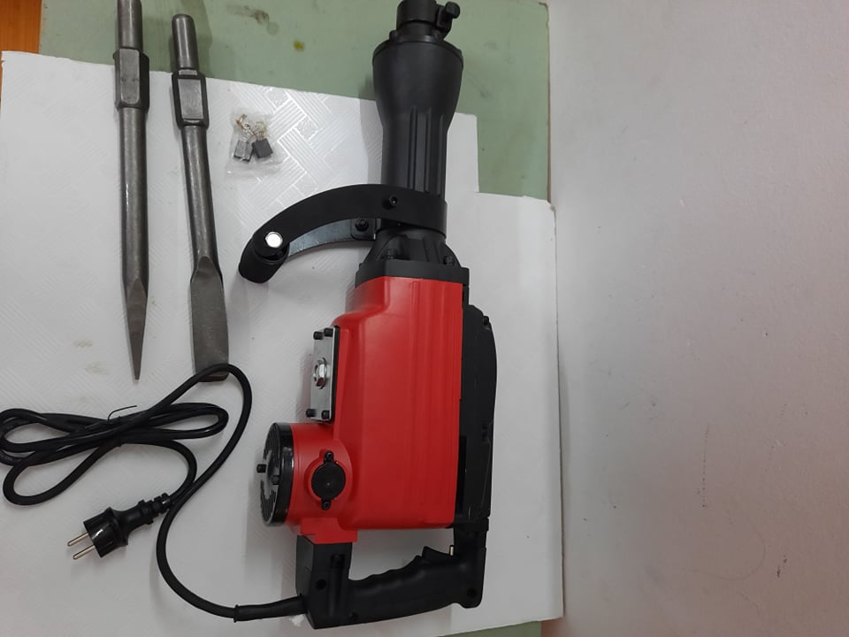 máy đục phá bê tông đỏ đen 65a máy chuyên phá đường