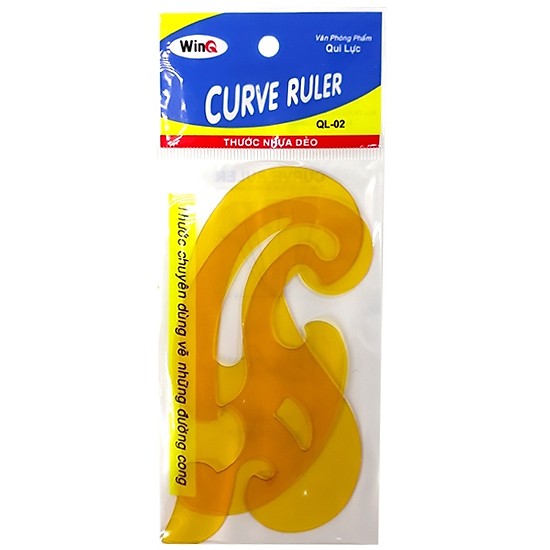 Bộ 2 cây thước parabol ql-02