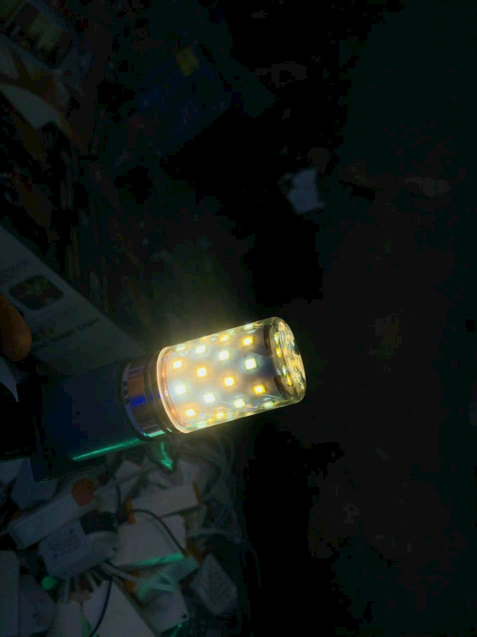 Combo Bóng đèn Led Bắp Ngô 3 Chế Độ 12w E27 E14