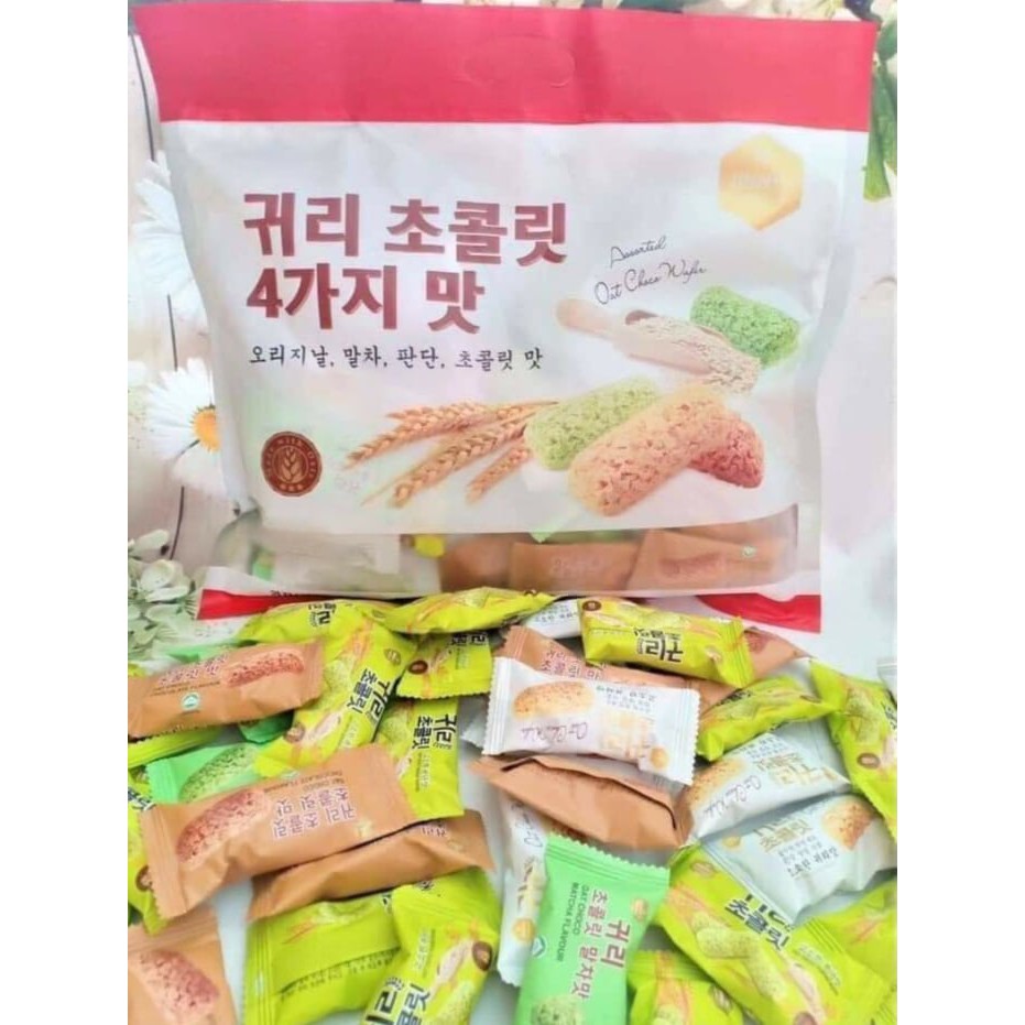 Bánh Yến Mạch Hàn Quốc Chính Hãng Premium Quality Organic 400g