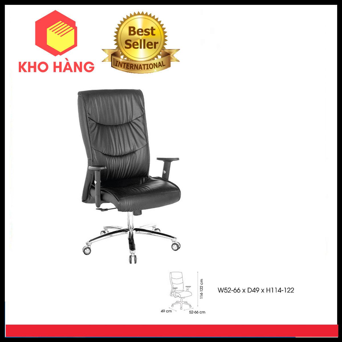 Ghế Dành Cho Văn Phòng Cao Cấp Chân Xoay KHCM6335