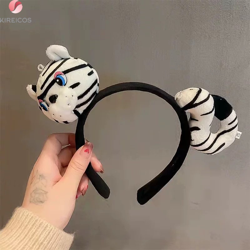 Băng Đô Bờm Cài Tóc Chú Hổ Siêu Kute - kireicos