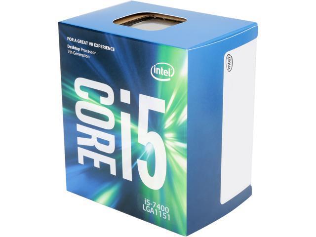 [Trả góp 0%]CPU Intel® Core i5 7400 Box công ty