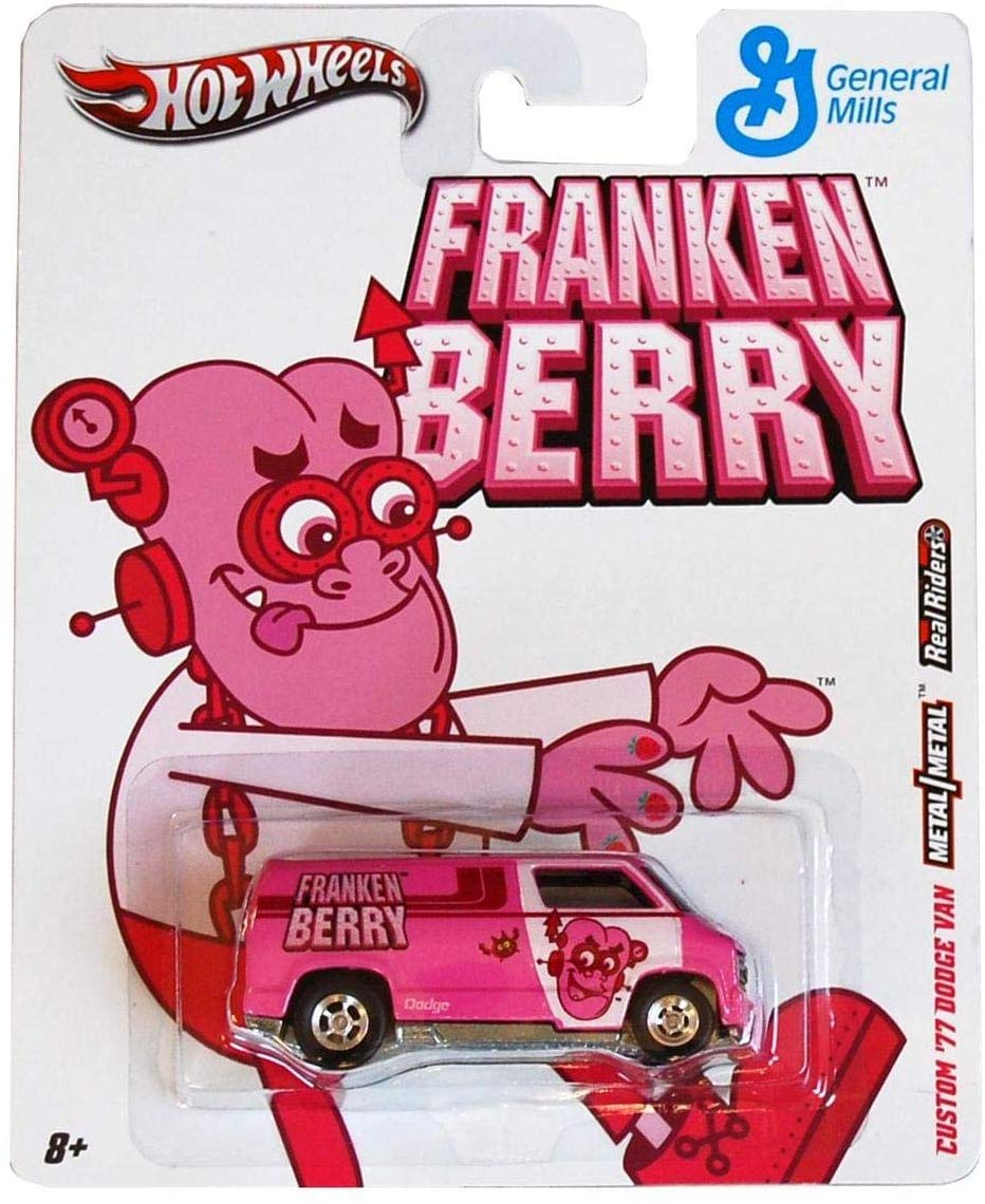 Xe hot wheels Franken Berry sưu tầm 2011 general mills