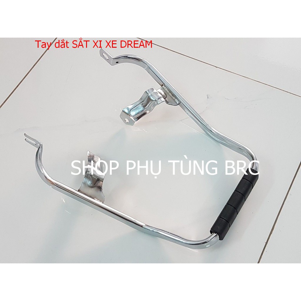 Tay dắt xe DREAM ( có 2 loại cho khách chọn: INOX hoặc sắt xi)