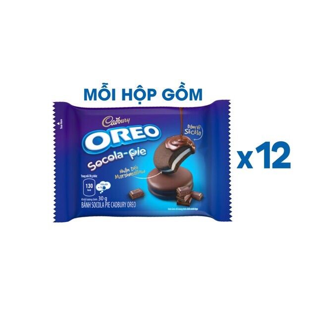 Bánh socola pie oreo 360g -45940