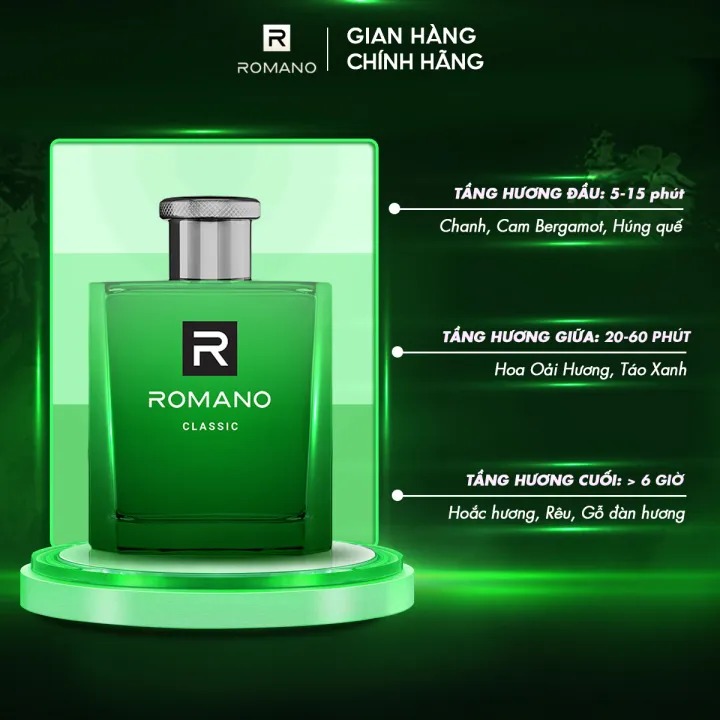 Nước hoa Romano Classic 100ml