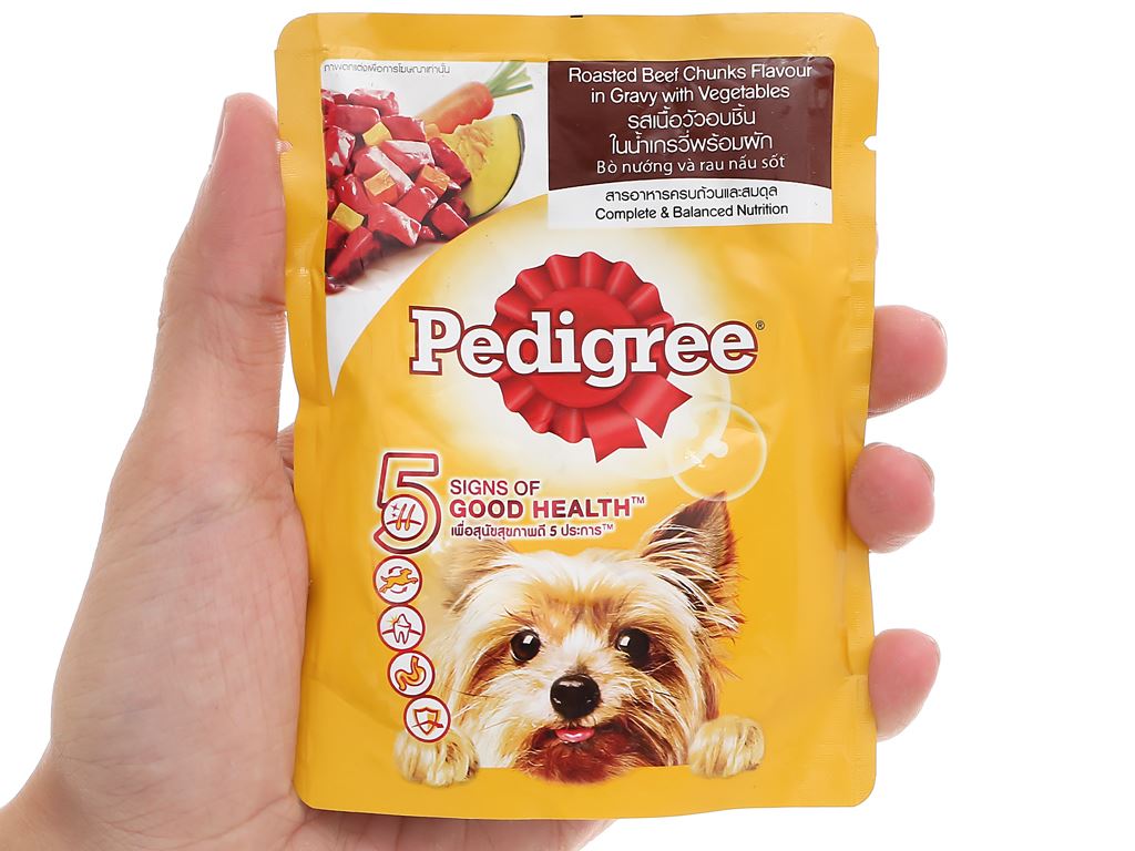 [HCM]Pate gói Pedigree cho chó - gói 80g