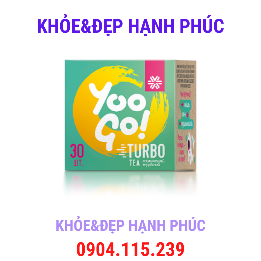Trà Yoogo Turbo giảm cân  Thực phẩm bảo vệ sức khỏe Trà thảo mộc YOO GO