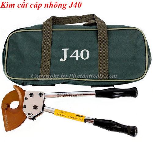 Kìm Cắt Cáp Điện-Kìm cắt cáp nhông J40