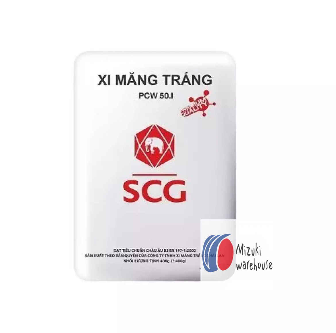 Xi măng trắng 1kg