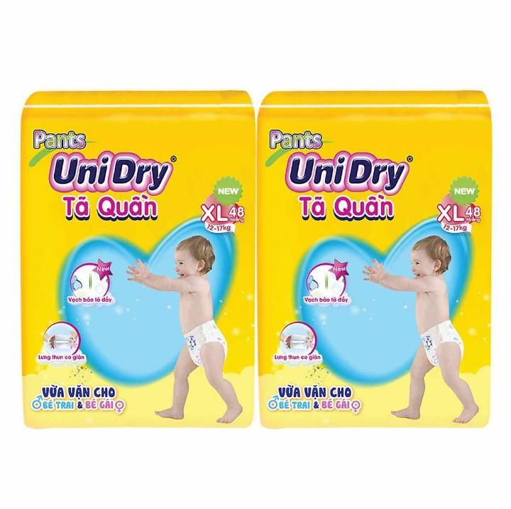 Tã quần Unidry  XL 48 miếng dùng cho trẻ từ ( 12-17kg)