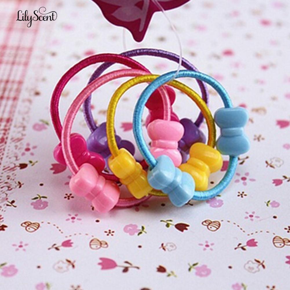 Bộ 50 dây buộc tóc dễ thương cho bé gái