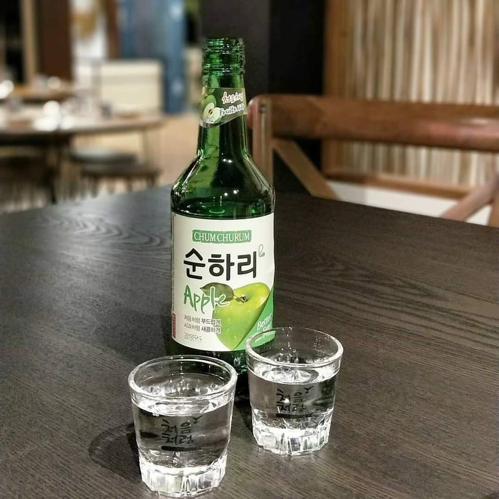 Ly uống rượu soju
