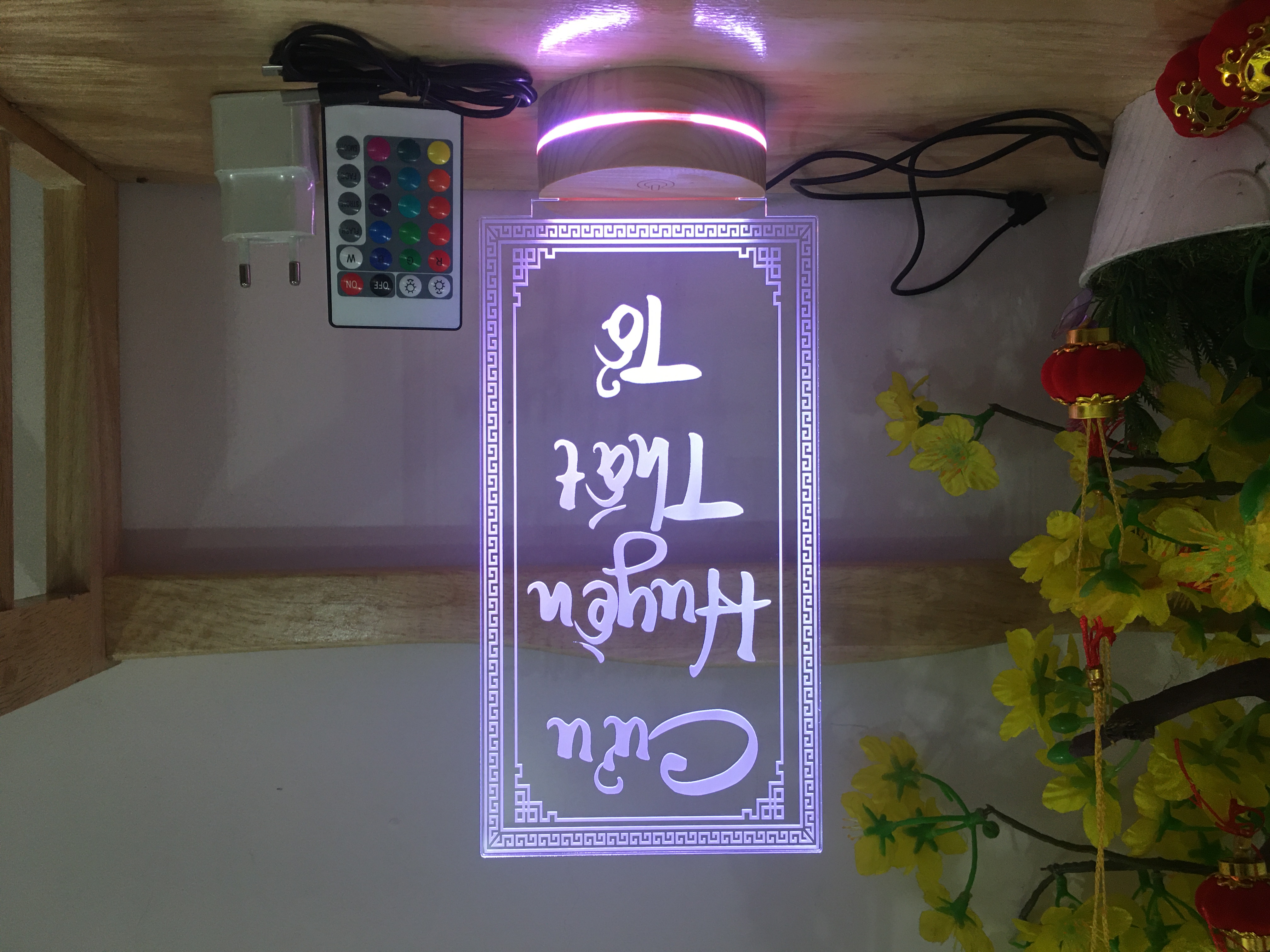 [HCM]Đèn thờ Cửu Huyền Thất Tổ cao 40cm