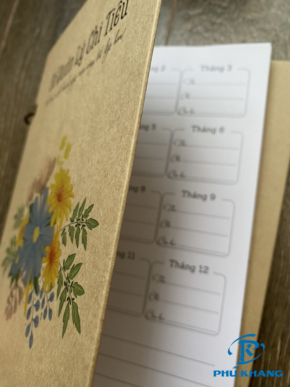 Sổ còng A5 (14.5x21cm) - Sổ Quản Lý chi Tiêu gia đình