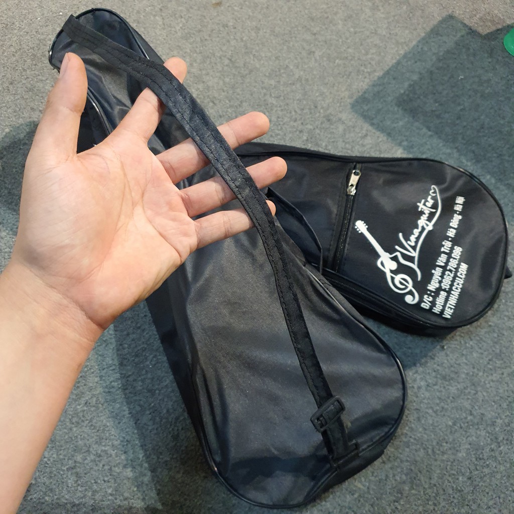 Bao đàn ukulele có túi 1 lớp Vinaguitar
