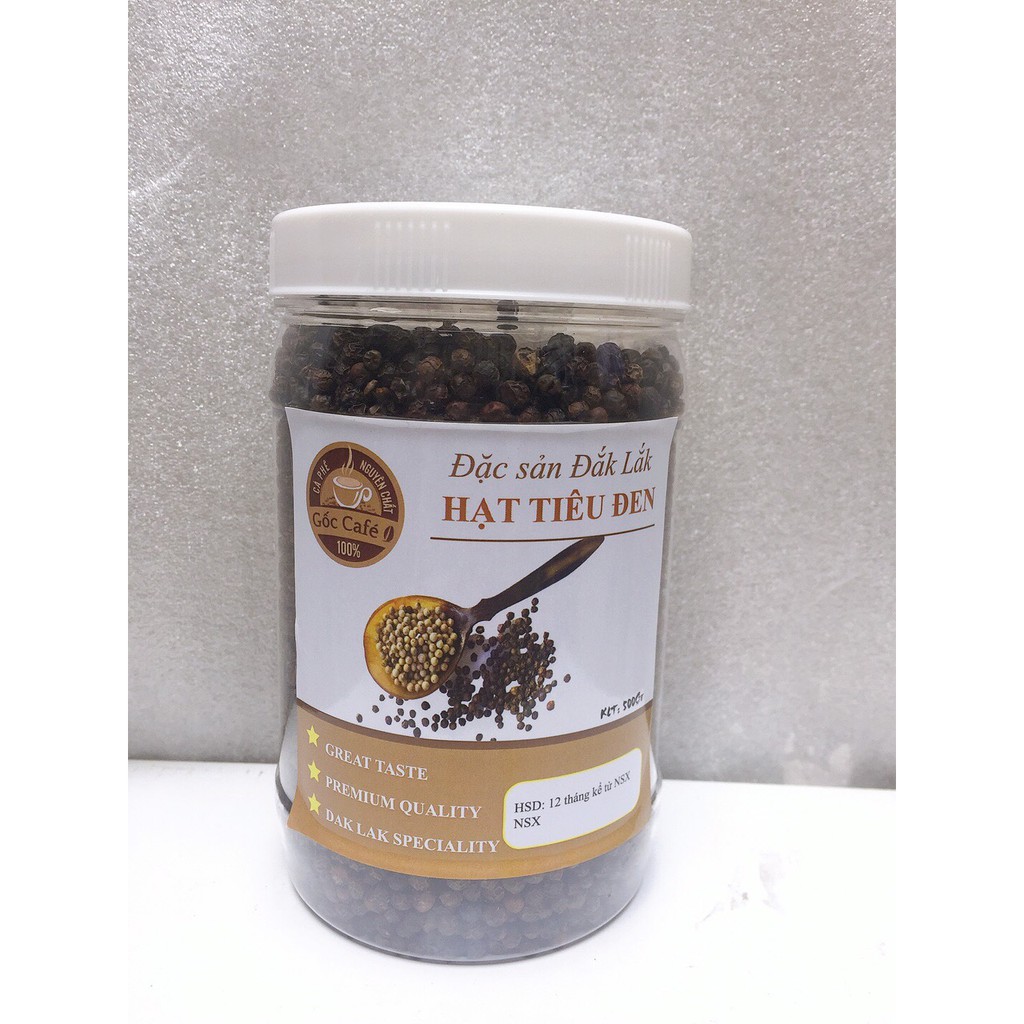 500g Hạt tiêu đen Dak Lak nhà trồng 100%