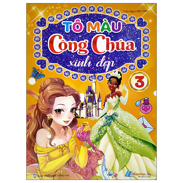 Fahasa - tô màu công chúa xinh đẹp - tập 3