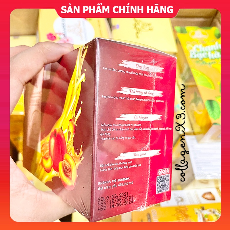 Trà Giảm Cân Vị Đào ..3 - Trà đào giảm cân