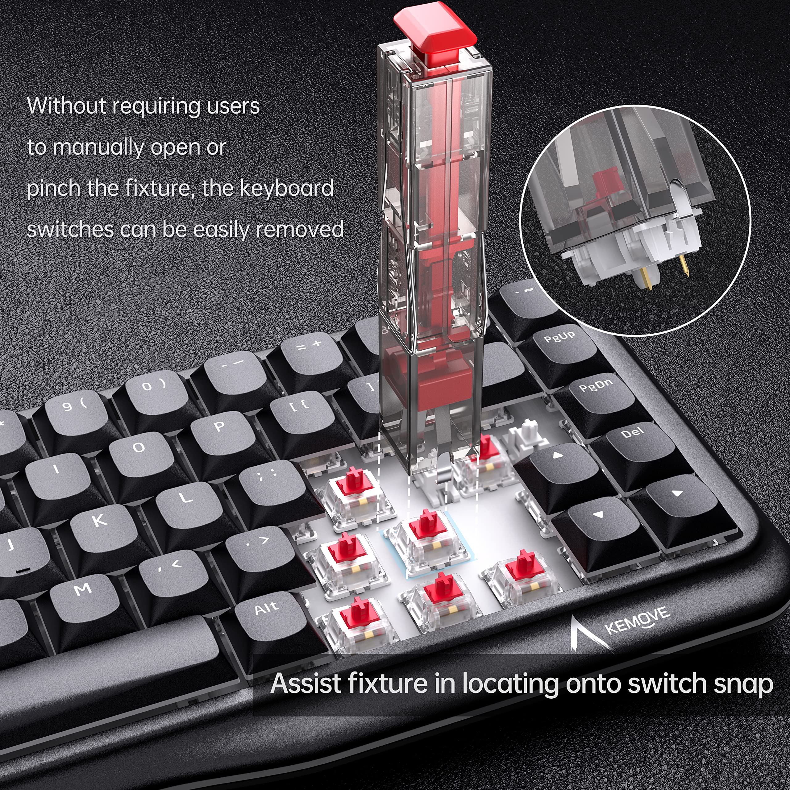 Kemove 2 in 1 keycap & switch puller