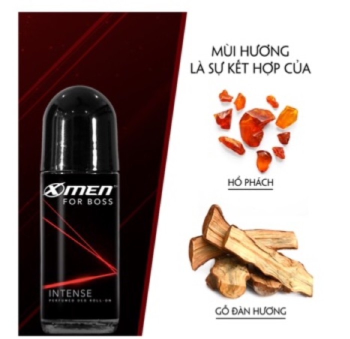 Lăn Khử Mùi Xmen For Boss Intense 50ml
