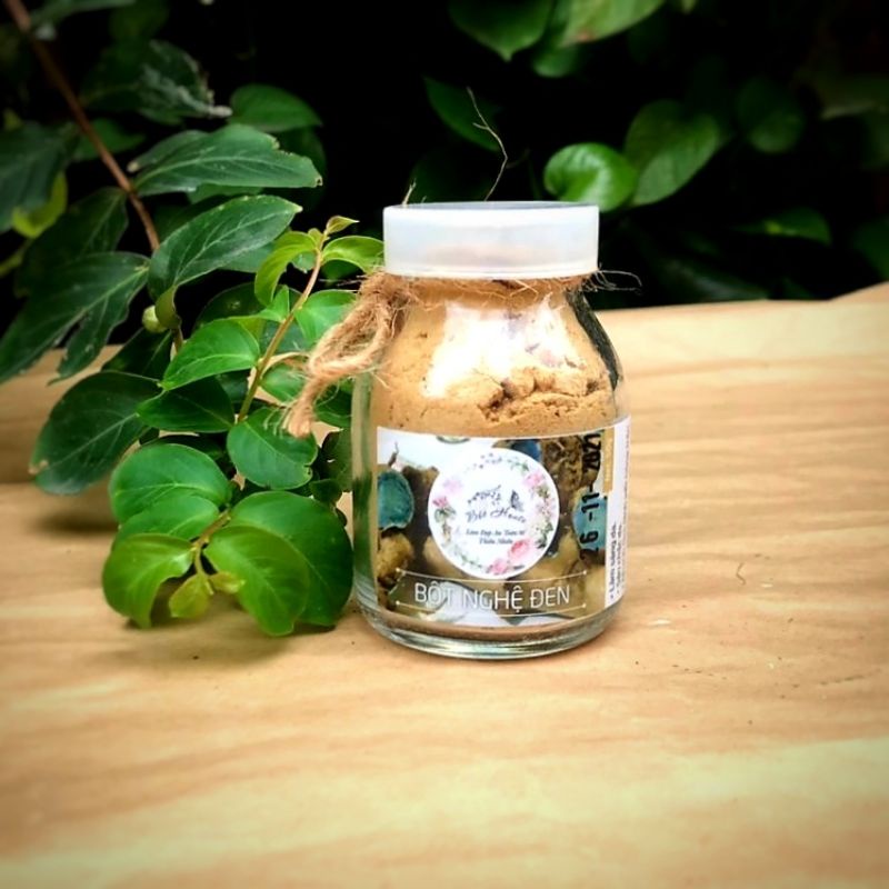 BỘT NGHỆ ĐEN NGUYÊN CHẤT HANDMADE NHÀ BỘT