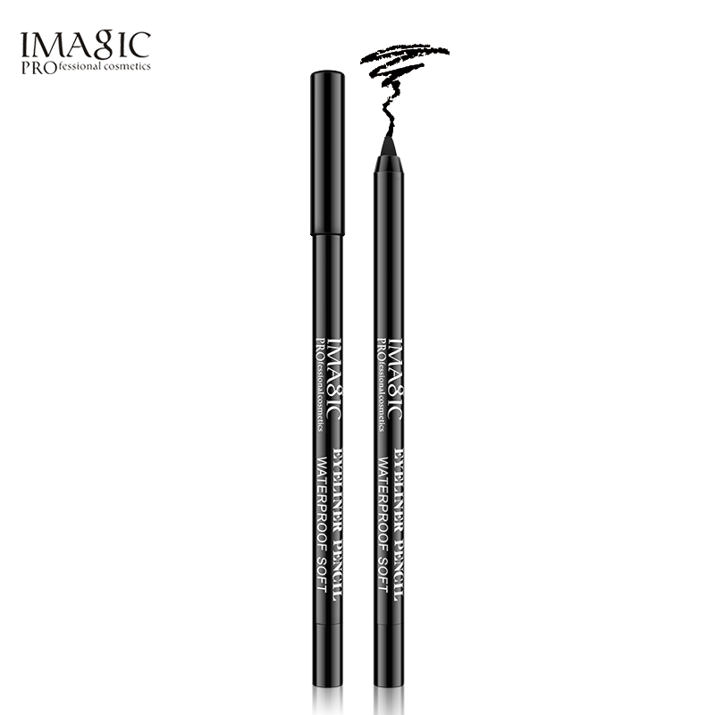IMAGIC Waterproof Eyeliner Pencil - Black + Sharpener