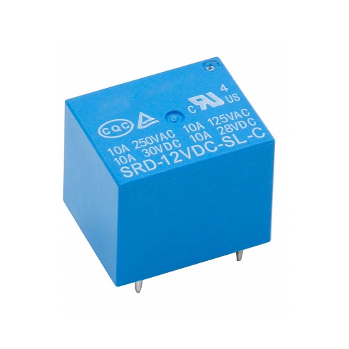 [5 cái] Relay 5V, 12V 10A SONGLE 5 chân (SRD-12VDC-SL-C, SRD-05VDC-SL-C)