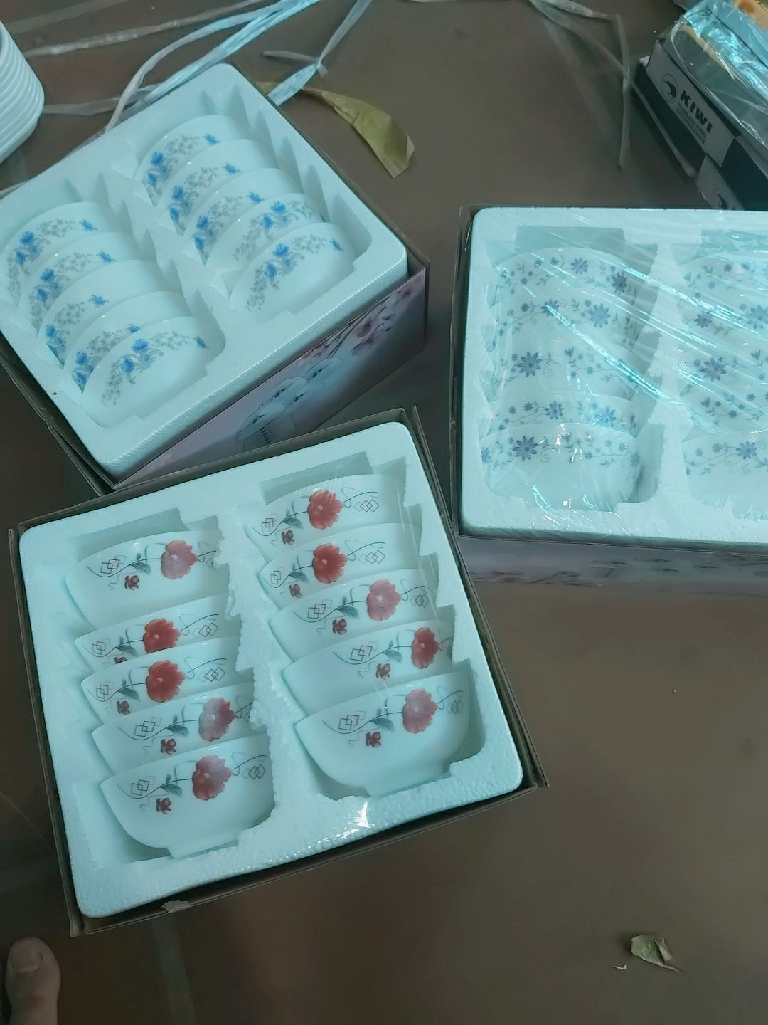 Bộ bát ngọc cao cấp nhiều kiểu dáng hoa văn mới
