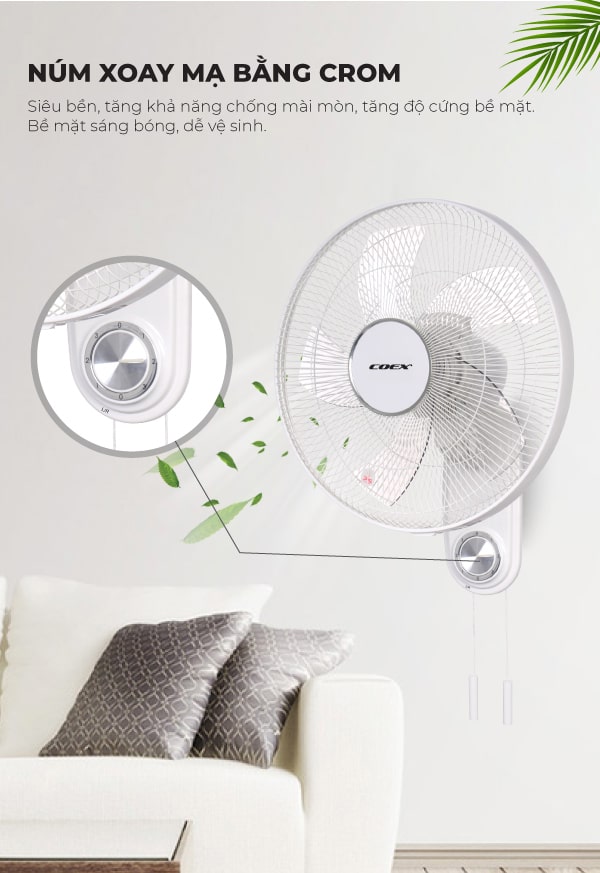 Quạt treo tường Coex CW-7210